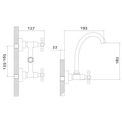 Смеситель для кухни Rossinka G02-73