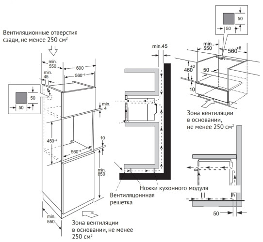 Электрический духовой шкаф Kuppersberg KHT 616 Black