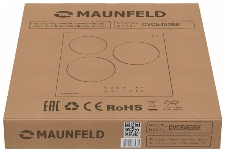 Электрическая варочная панель MAUNFELD CVCE453BK