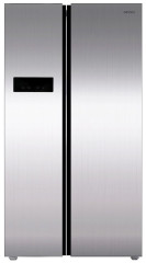 Холодильник Ginzzu NFK-605 стальной