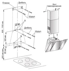 Кухонная вытяжка GEFEST ВО-3603 Д1C
