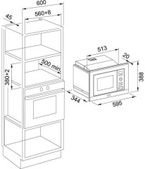 Встраиваемая микроволновая печь Franke FMW 20 SMP G XS 131.0574.627