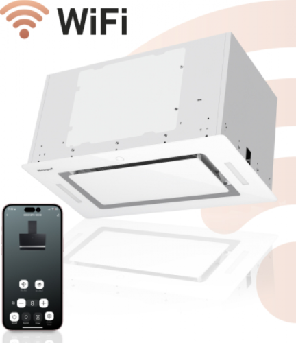 Встраиваемая вытяжка Weissgauff Aura 1350 WH Premium Touch Inverter WI-FI