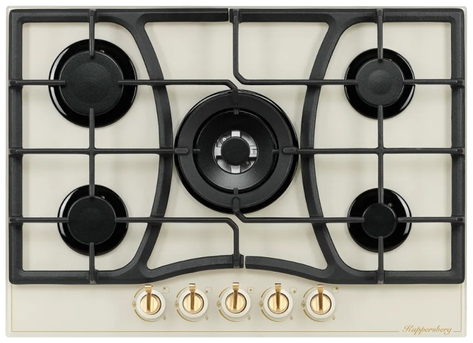 Газовая варочная панель Kuppersberg FG 703 C Bronze