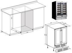 Винный шкаф Temptech WP2DQ60DCS