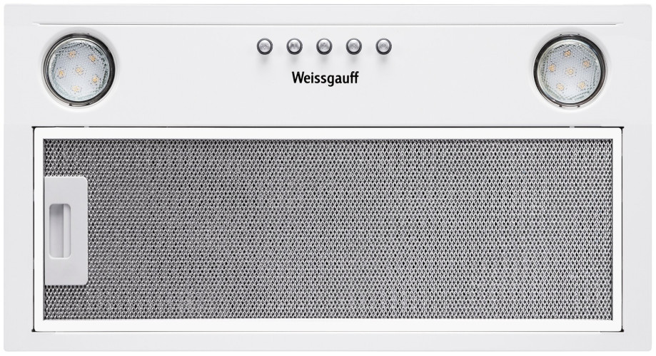 Встраиваемая вытяжка Weissgauff Alpha 45 PB WH