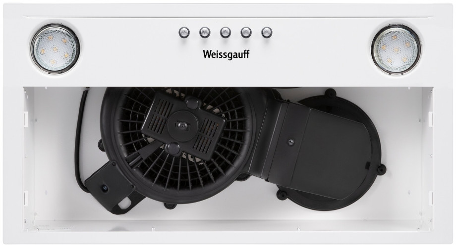 Встраиваемая вытяжка Weissgauff Alpha 45 PB WH