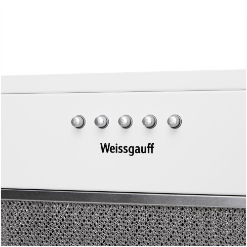 Встраиваемая вытяжка Weissgauff Alpha 45 PB WH