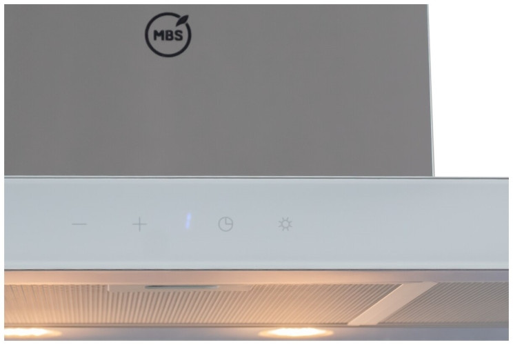 Кухонная вытяжка MBS Trinia 190 Glass White