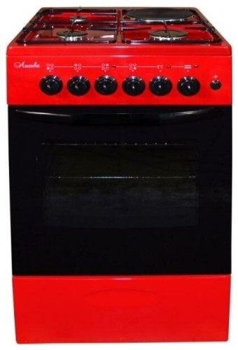 Комбинированная плита Лысьва ЭГ 1 3г14 МС 2у вишневый без крышки