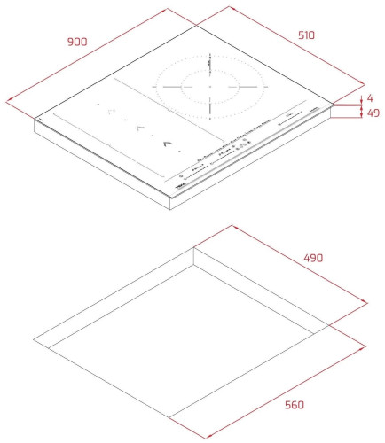 Индукционная варочная панель Teka IZS 67620 MST Black