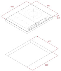 Индукционная варочная панель Teka IZS 67620 MST Black