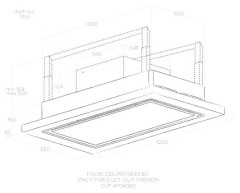 Островная вытяжка Elica Lullaby WH Wood/A/120