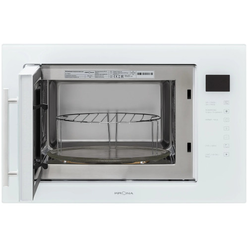Встраиваемая микроволновая печь Krona RIFLESSO 60 WH V2