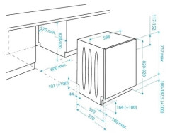 Посудомоечная машина Beko DIN 5833