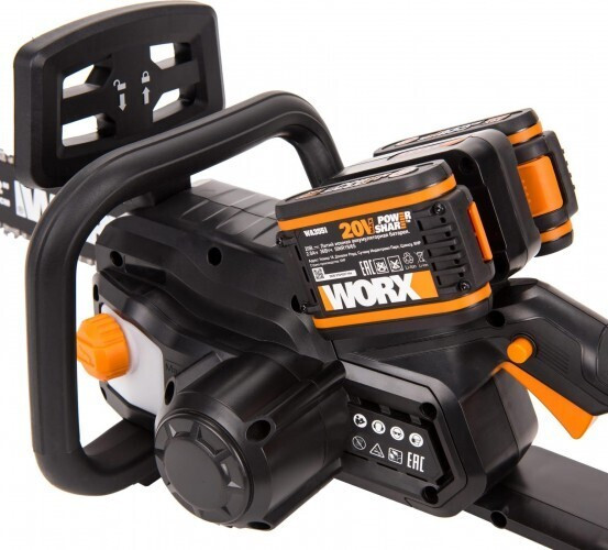 Аккумуляторная цепная пила Worx WG381E