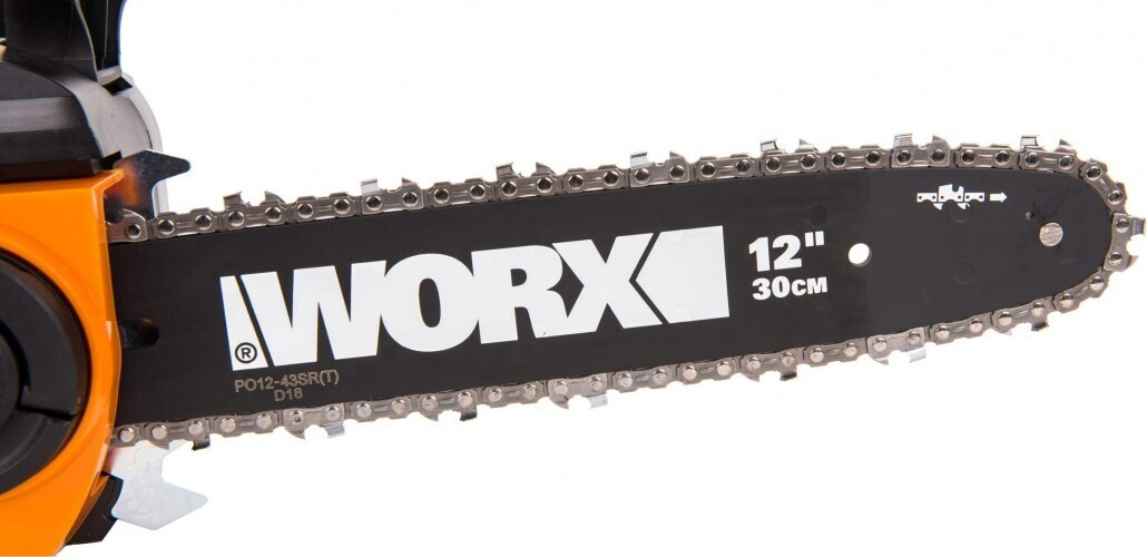 Аккумуляторная цепная пила Worx WG381E