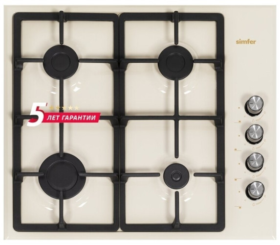 Газовая варочная панель Simfer H60Q41R416