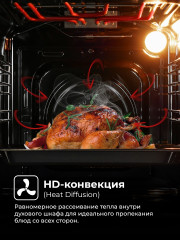 Электрический духовой шкаф Lex EDM 4575 GR