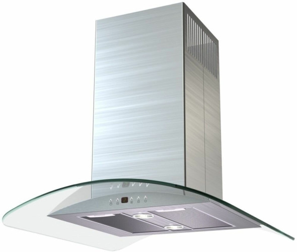 Кухонная вытяжка KRONA SHARLOTTA isola 600 inox glass 5P