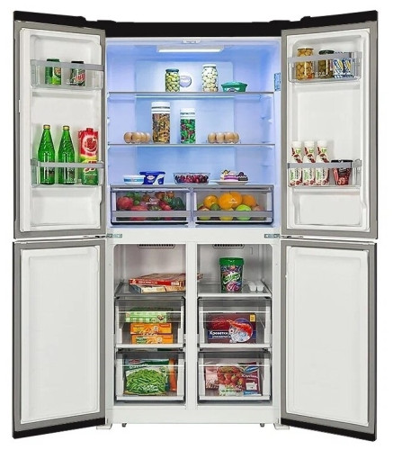 Холодильник HIBERG RFQ-490DX NFGB