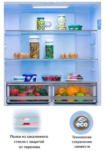 Холодильник HIBERG RFQ-490DX NFGB