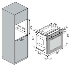 Электрический духовой шкаф Kuppersberg HF 610 GR