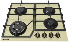 Газовая варочная панель Ascoli HGG604-24CRB