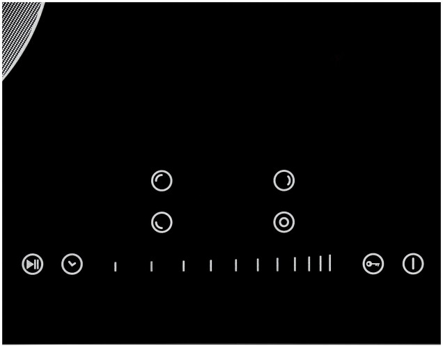 Электрическая варочная панель Krona TERZO 60 BL
