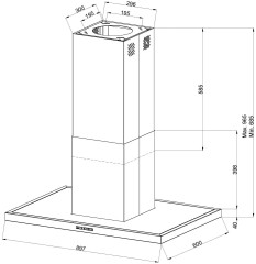Кухонная вытяжка Kuppersberg DUDL 4 LX