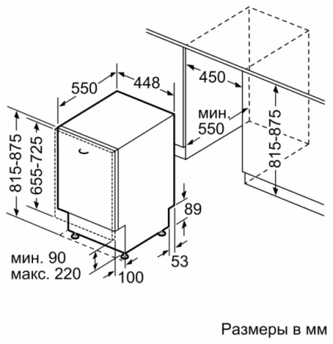 Посудомоечная машина Bosch SRV2IMY2ER