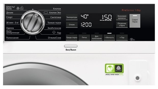 Встраиваемая стиральная машина AEG L 8FBE48 SRI