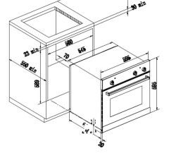 Электрический духовой шкаф Zigmund & Shtain EN 117.921 W
