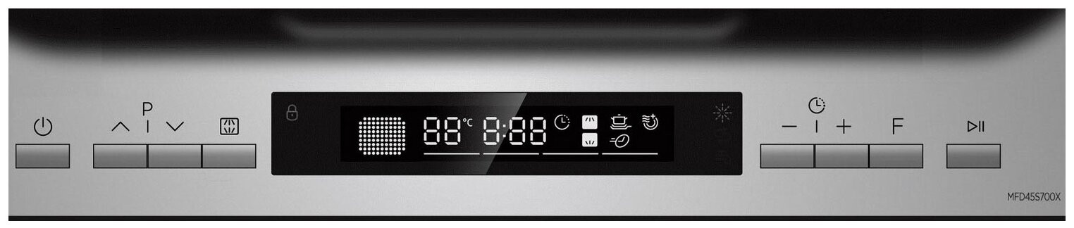 Посудомоечная машина Midea MFD 45S700 X