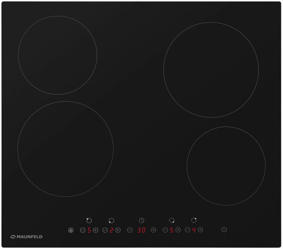 Электрическая варочная панель MAUNFELD EVCE 594 BK