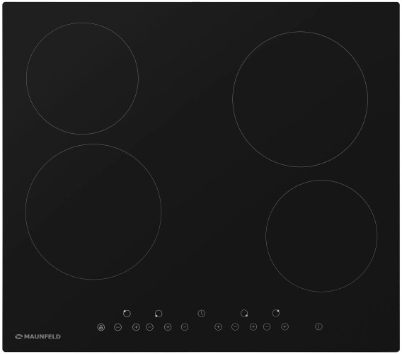 Электрическая варочная панель MAUNFELD EVCE 594 BK