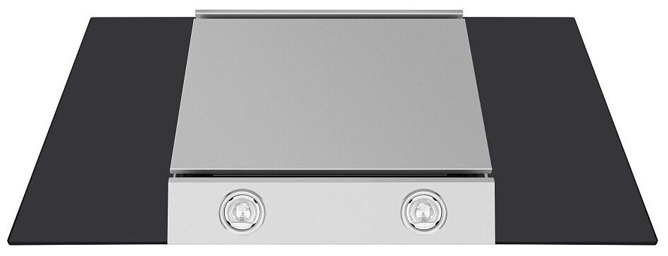 Кухонная вытяжка MAUNFELD Gloria 90 нержавеющая сталь/прозрачное стекло