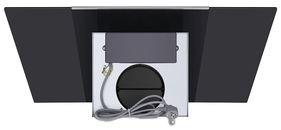 Кухонная вытяжка MAUNFELD Gloria 90 нержавеющая сталь/прозрачное стекло