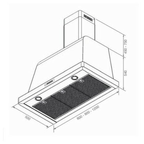 Кухонная вытяжка Lofra Dolcevita 90 RR