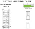 Винный шкаф Dunavox DAUF 17 58DB