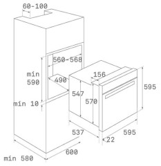 Электрический духовой шкаф Teka HSB 615 SS IX