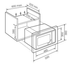 Встраиваемая микроволновая печь Teka MWL 20 BI