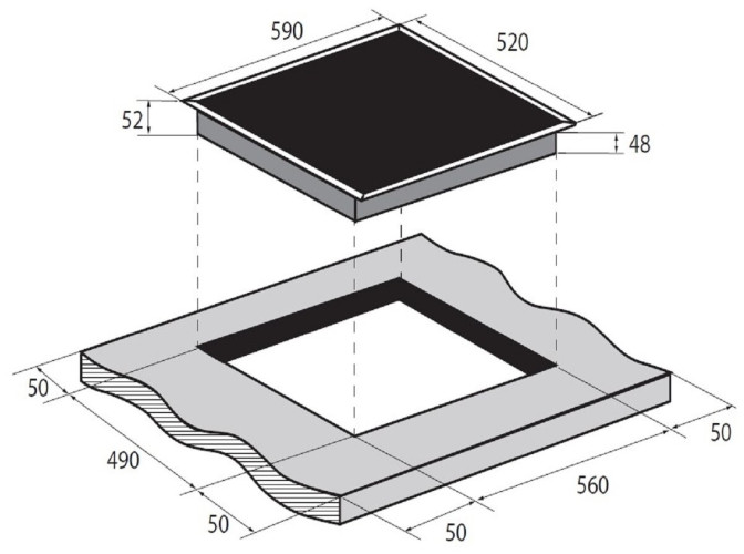 Электрическая варочная панель Zugel ZEH603B