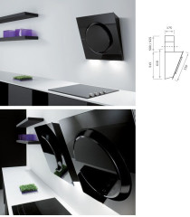 Кухонная вытяжка Elica Mini OM BL/F/55