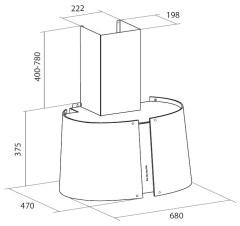 Кухонная вытяжка MAUNFELD SHEFFIELD 70