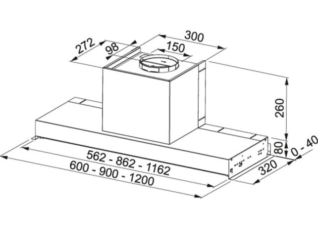Встраиваемая вытяжка Franke FSTP NG 905 X 110.0473.546