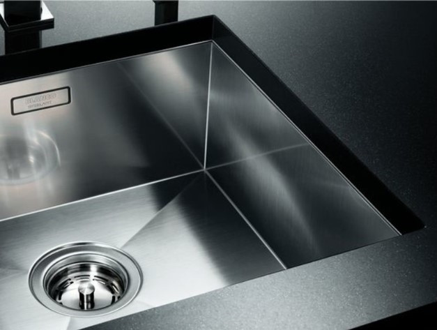 Кухонная мойка Blanco Zerox 550-U нерж. сталь зеркальная полир 521591