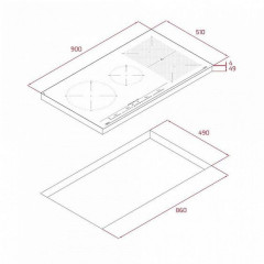 Индукционная варочная панель Teka IZF 94300 MSP BLACK