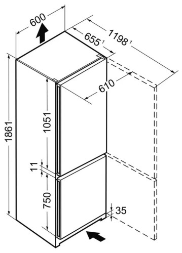 Холодильник Liebherr CNef 4313