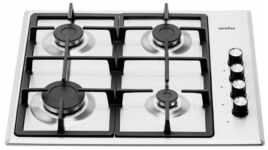 Газовая варочная панель Simfer H60Q40M572